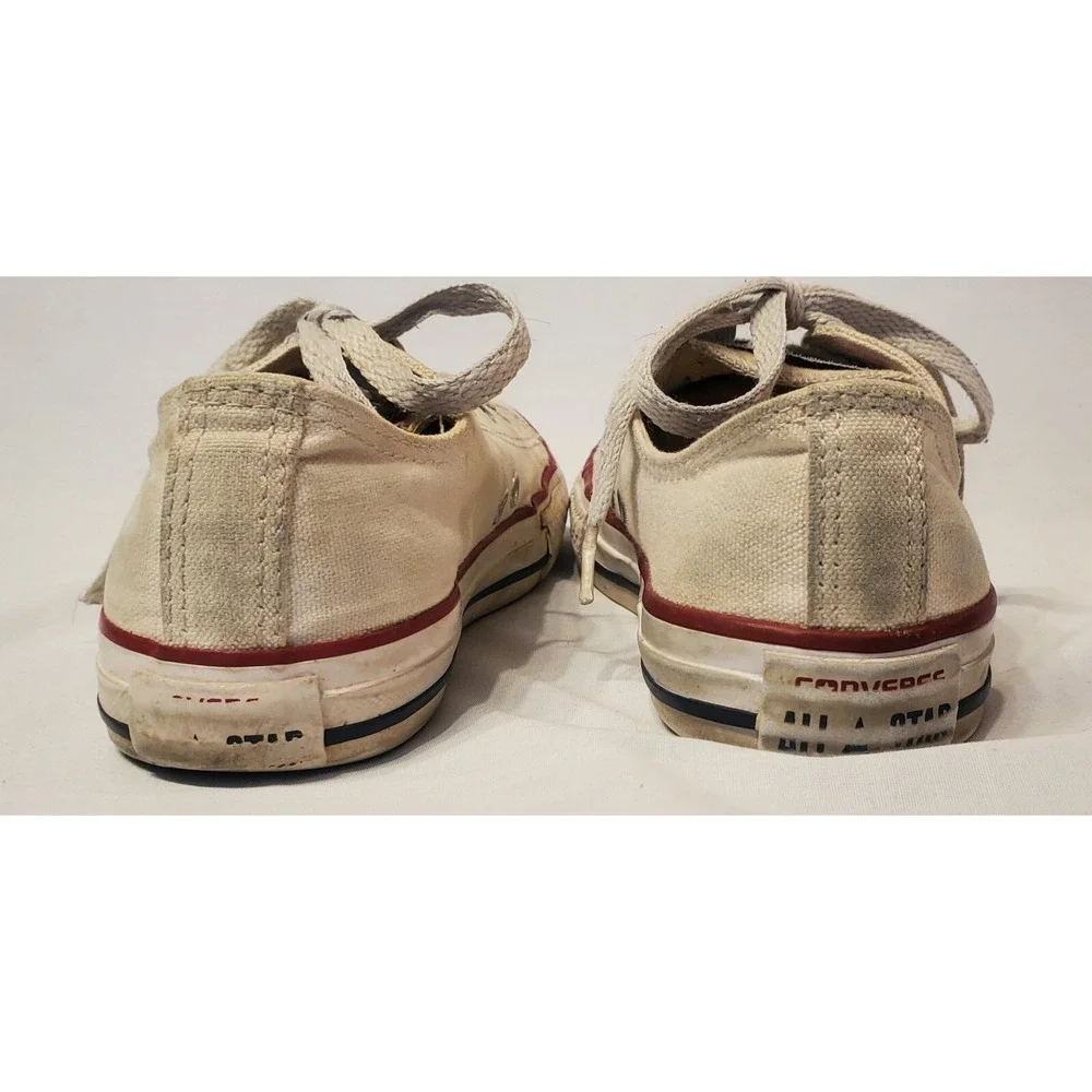Converse Chuck Taylor All Star White Canvas Youth Size 3 Retro 2015